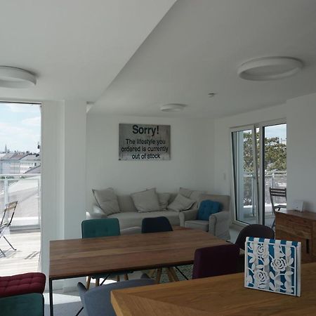 Apartmán Augartenblick Penthauscombo 15/16 - Blick Zum Riesenrad Vídeň Exteriér fotografie