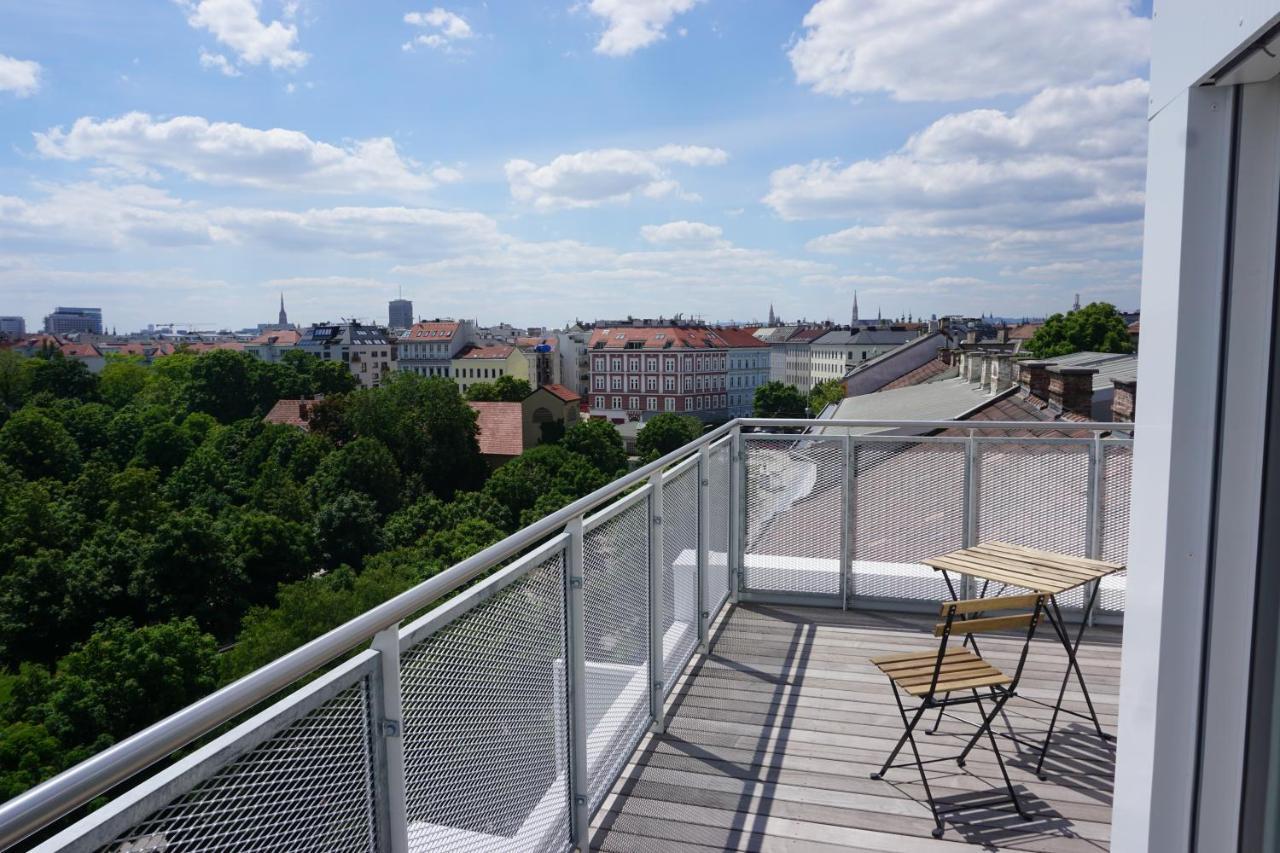 Apartmán Augartenblick Penthauscombo 15/16 - Blick Zum Riesenrad Vídeň Exteriér fotografie