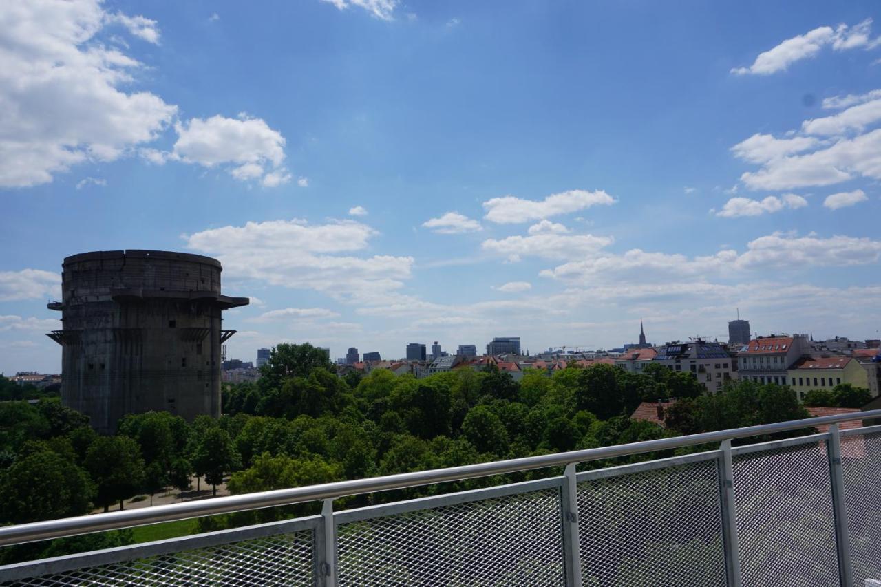 Apartmán Augartenblick Penthauscombo 15/16 - Blick Zum Riesenrad Vídeň Exteriér fotografie