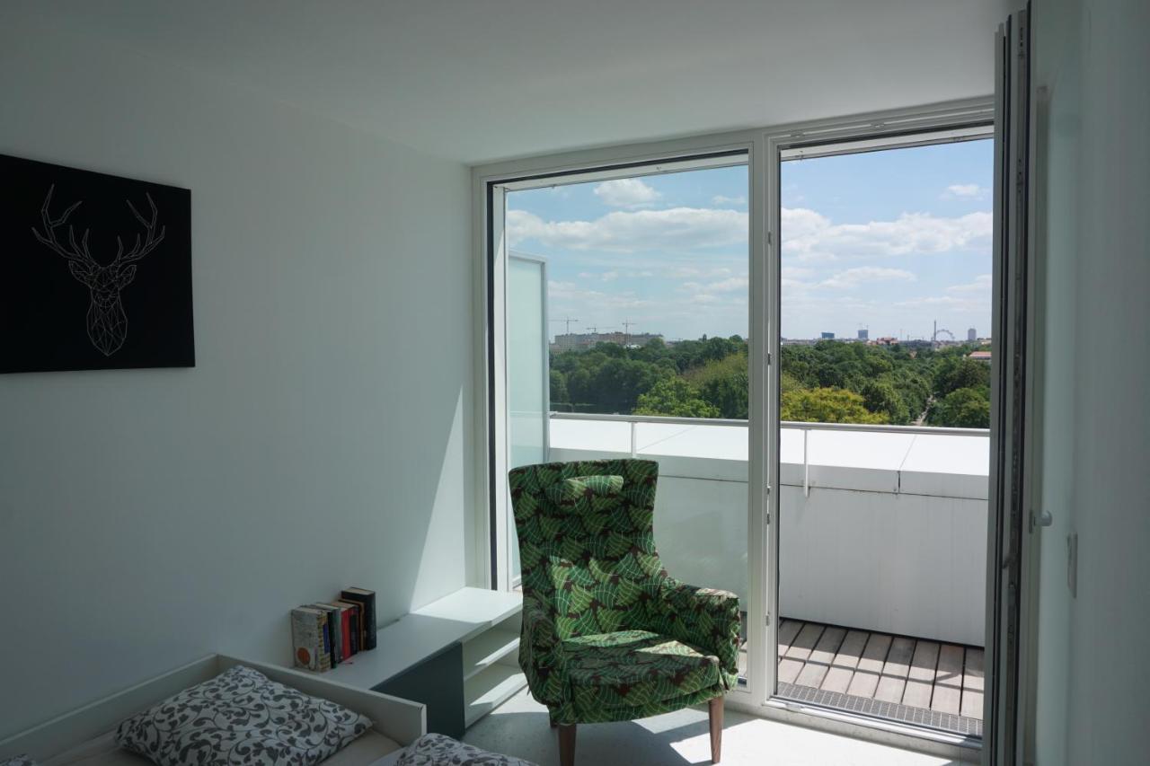Apartmán Augartenblick Penthauscombo 15/16 - Blick Zum Riesenrad Vídeň Exteriér fotografie