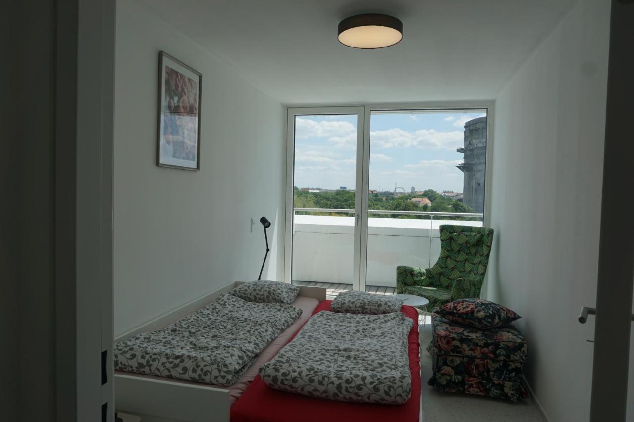 Apartmán Augartenblick Penthauscombo 15/16 - Blick Zum Riesenrad Vídeň Exteriér fotografie