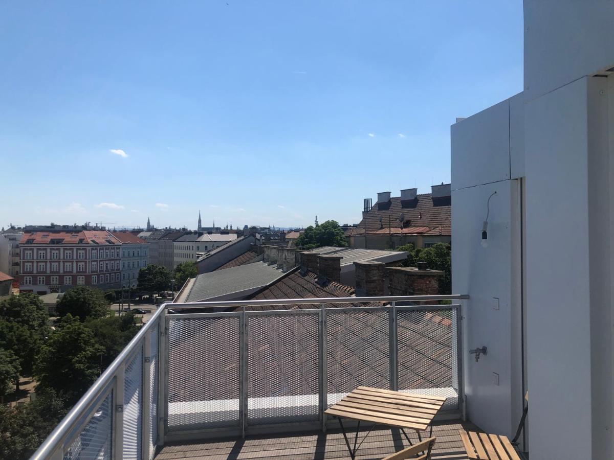 Apartmán Augartenblick Penthauscombo 15/16 - Blick Zum Riesenrad Vídeň Exteriér fotografie