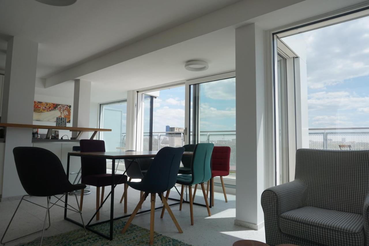 Apartmán Augartenblick Penthauscombo 15/16 - Blick Zum Riesenrad Vídeň Exteriér fotografie