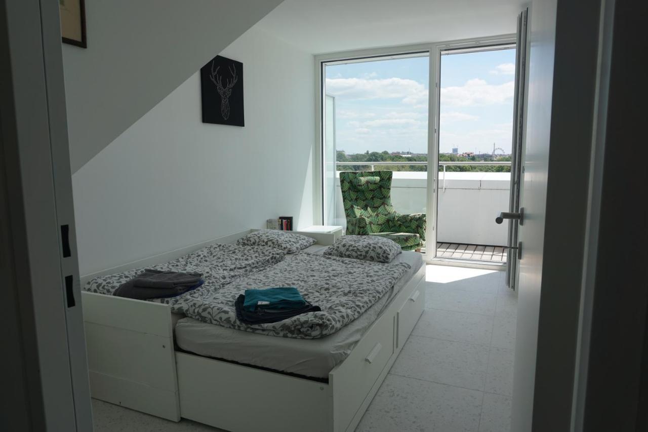 Apartmán Augartenblick Penthauscombo 15/16 - Blick Zum Riesenrad Vídeň Exteriér fotografie
