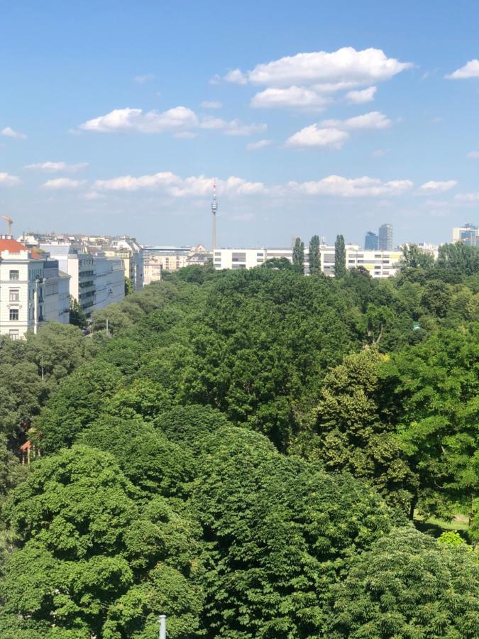 Apartmán Augartenblick Penthauscombo 15/16 - Blick Zum Riesenrad Vídeň Exteriér fotografie